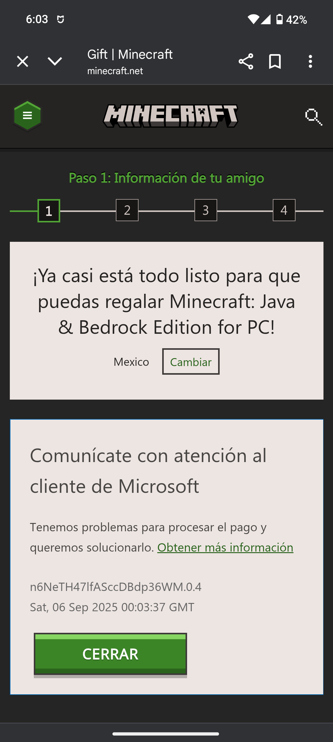 comprar o reglar en microsoft falla n6NeTH47lfAScccDBdp36WM.0.4 ERROR ...