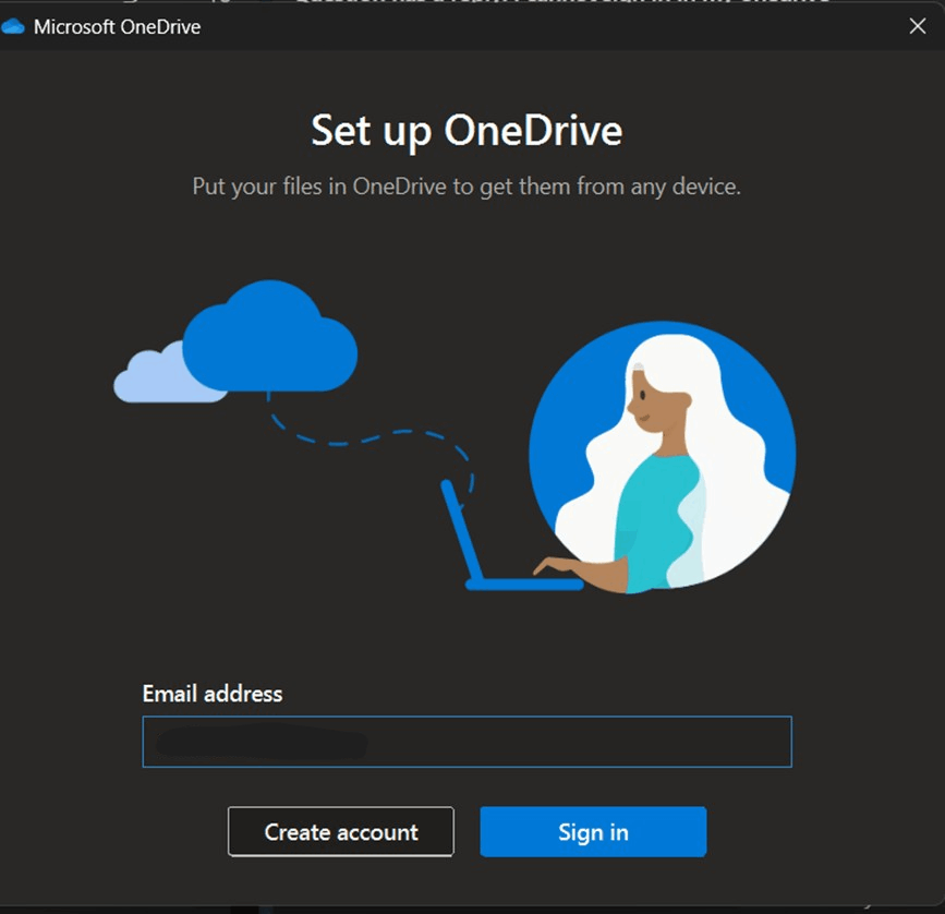 i cannot sign in in my onedrive - Microsoft Q&A