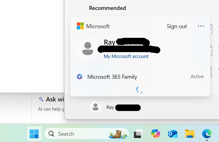 In win 11 created local user and can log in as them . But when I go to ...