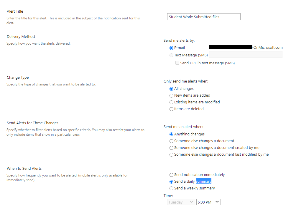 Sharepoint does not save preferences - Microsoft Q&A