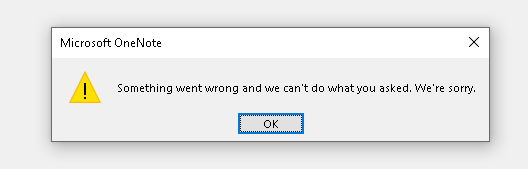 Cannot Password Protect Specific OneNote Page and Crashes OneNote ...