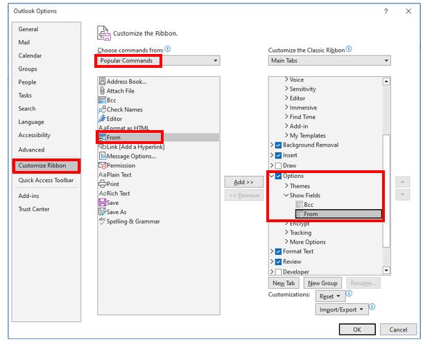 How to change sending mail account? - Microsoft Q&A