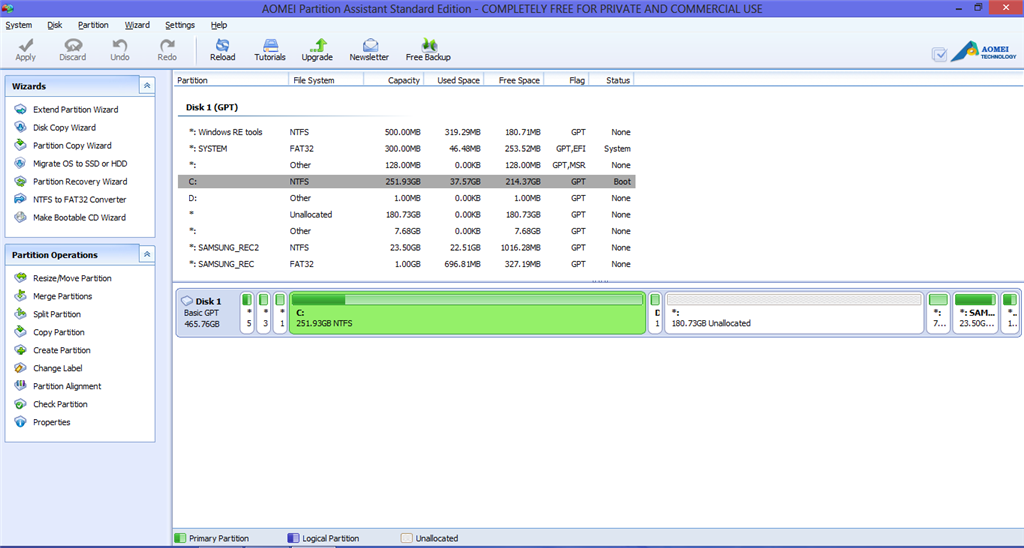 How to Extend My C Drive Into Empty HDD Space - Microsoft Q&A