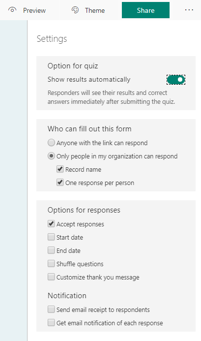 Students receiving feedback - Microsoft Q&A