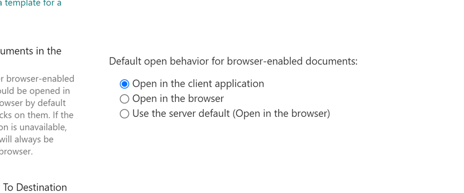 SharePoint - Is it possible to define a link to open a file in a ...