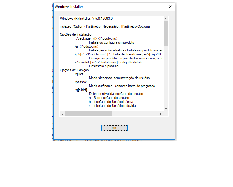 Windows installer - Microsoft Q&A