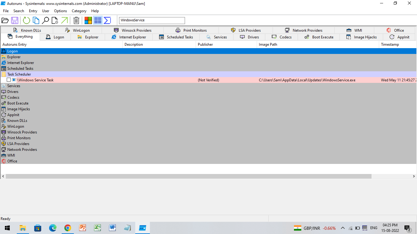 Whenever I start my laptop, this box pops up. Is it a system error/ a ...