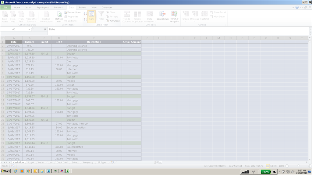 Excel Freezes/Hangs when trying to sort protected worksheet - Microsoft Q&A