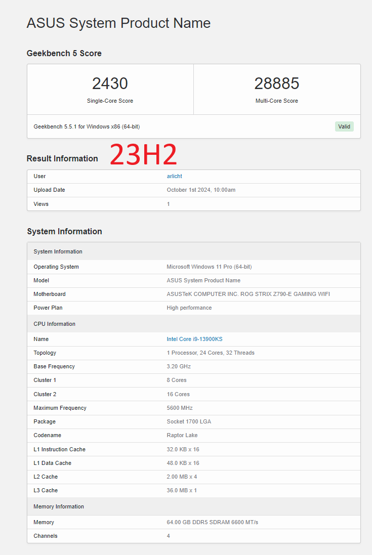 New Windows 11 Pro 24H2 update has decreased CPU multi-threaded ...