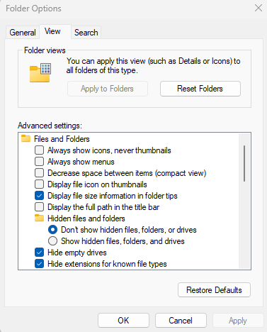 Images and icons always show default file icon - Microsoft Q&A