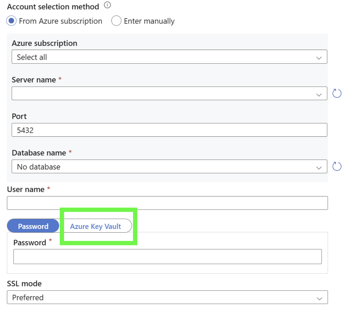 TF-Azure: azurerm_data_factory_linked_service_postgresql - connection ...