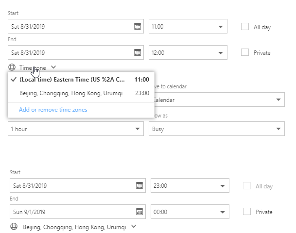 How to create a calendar event with reminder and explicitly selecting a ...