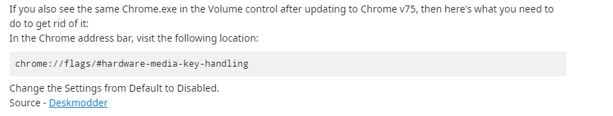 How to disable the new volume overlay? - Microsoft Q&A