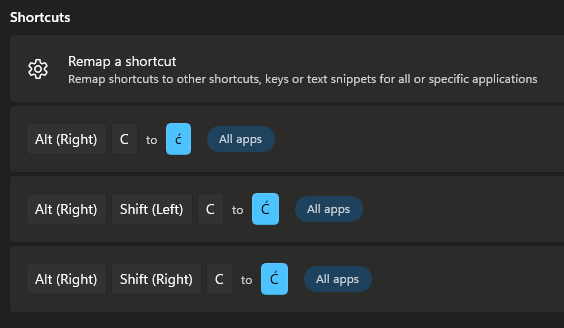 Alt + C shortcut issue when Copilot is enabled/ Problem ze skrótem Alt ...