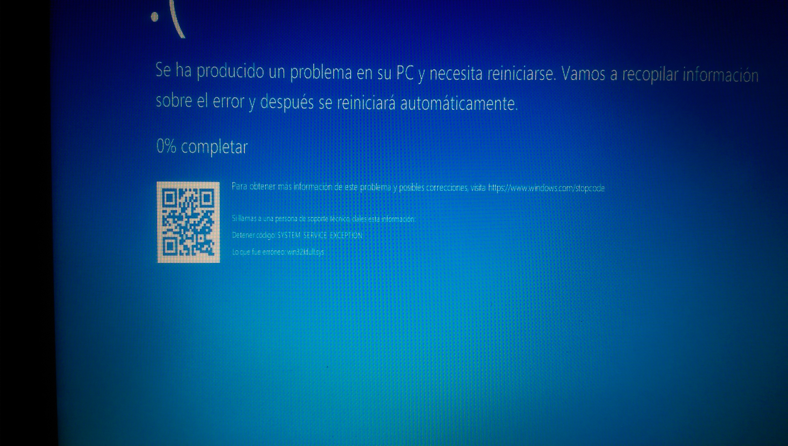 Windows 10 / Pantalla azul con diferentes mensajes cada vez
