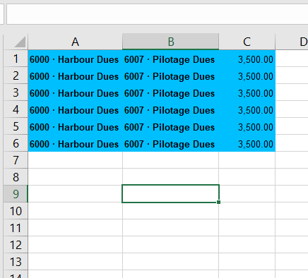 Copy duplicated rows from dynamic columns to a new sheet using vba ...