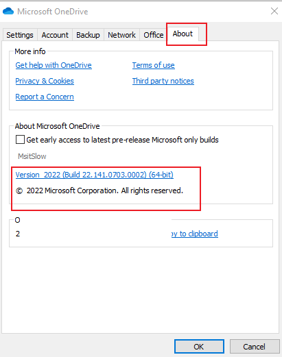 OneDrive How to make sync status visble for Substituted Drive ? or ...