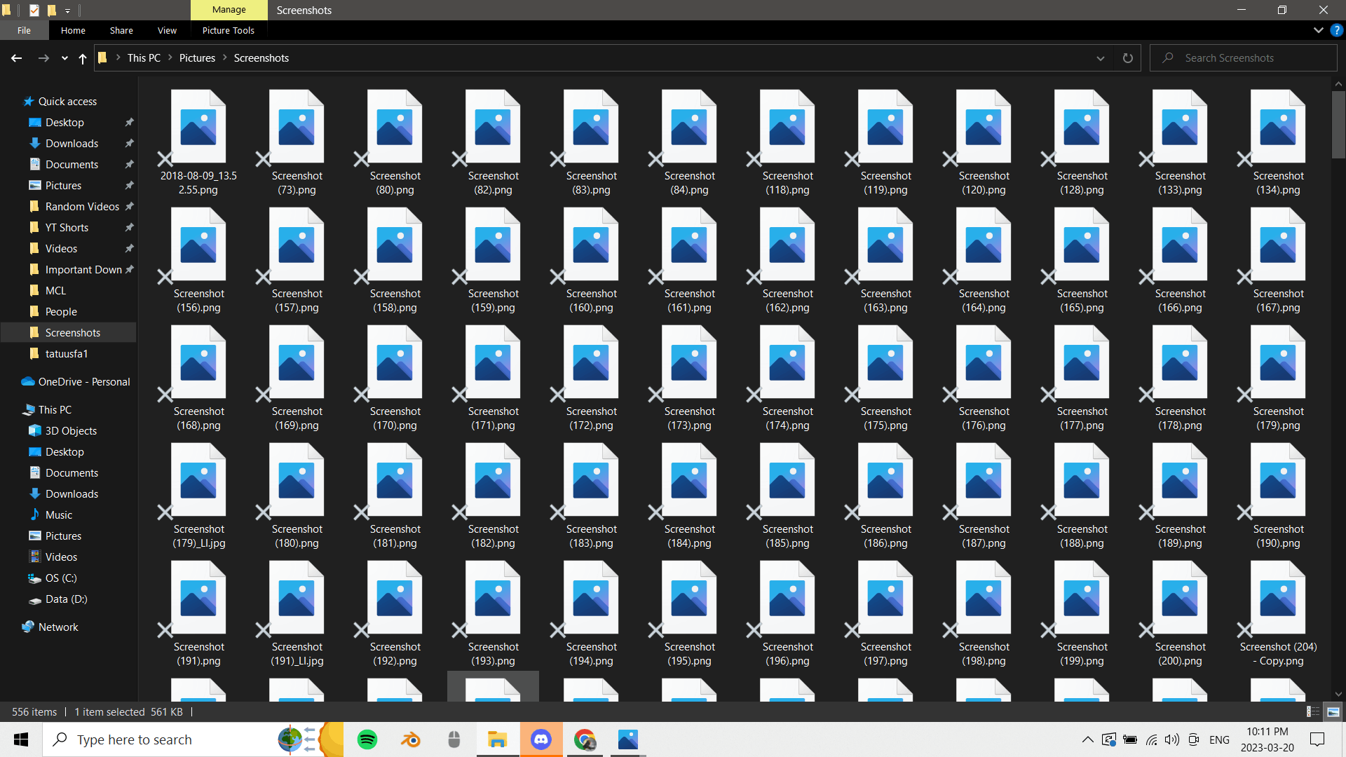 A bunch of my files have randomly not allowed me permission to view ...