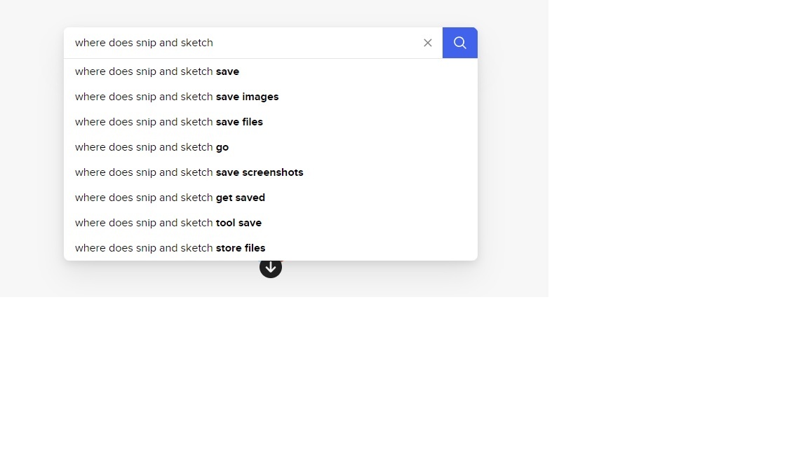 Why does Snip and Sketch not save the file? - Microsoft Q&A