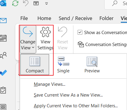 outlook inbox display is not correct - Microsoft Q&A