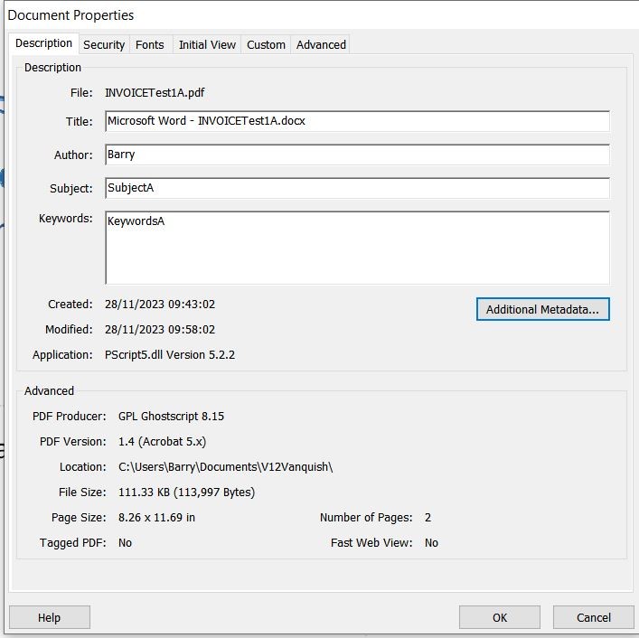 Word 'Document Properties' are not diplayed in File Explorer metadata ...