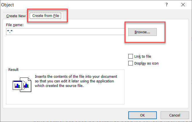 How do I insert a pdf document at the end of a Word document using Word ...