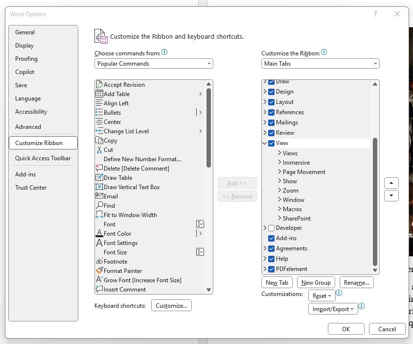 Microsoft 365 Word settins are wonky - Microsoft Q&A