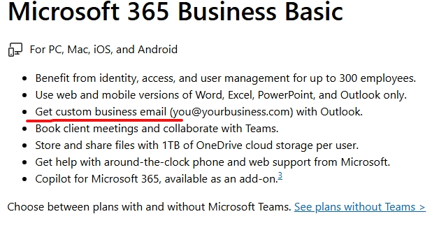 MS365 Family and MS365 Business Basic - Microsoft Q&A