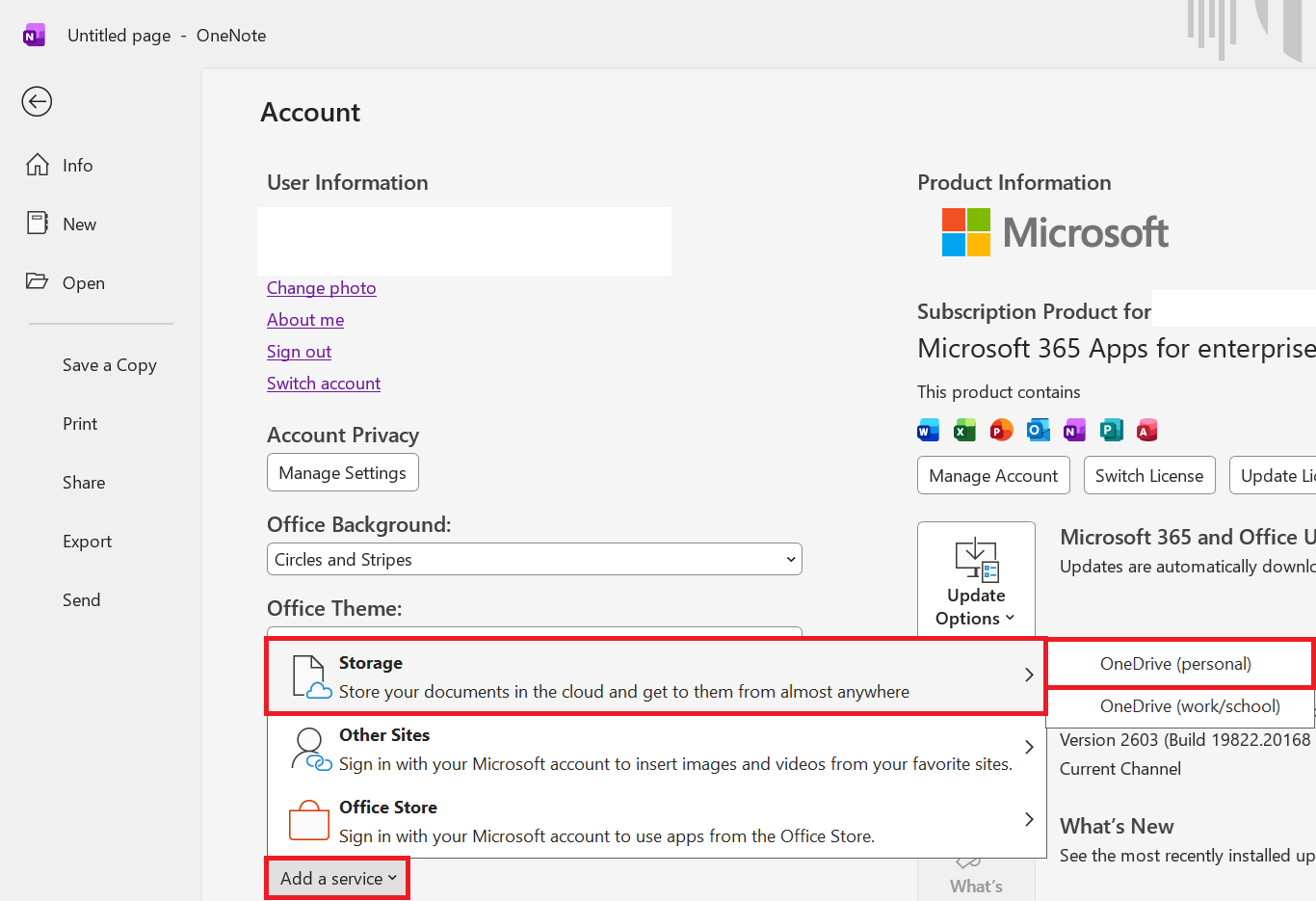 OneNote syncing with two OneDrive accounts - Microsoft Q&A