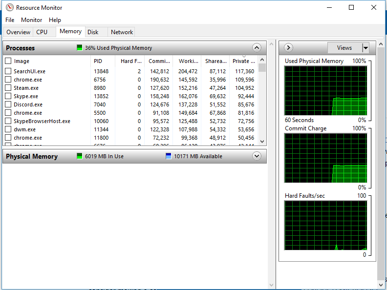 Issues with memory filling up. - Microsoft Q&A