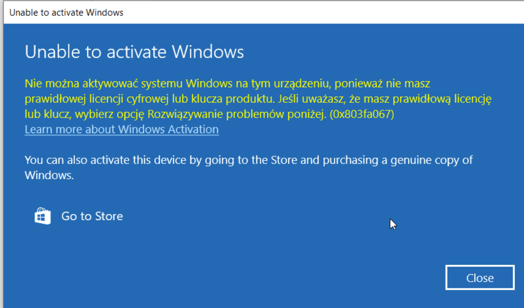 Windows 10 pro product key gone after factory reset - Microsoft Q&A
