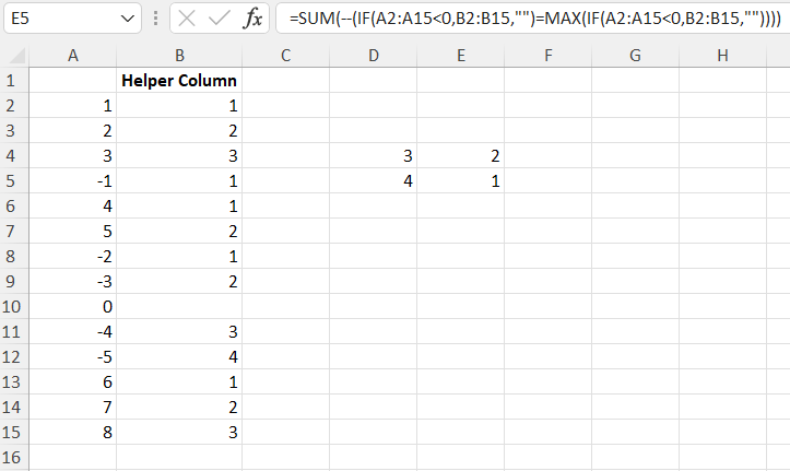 count the max consecutive numbers - Microsoft Q&A