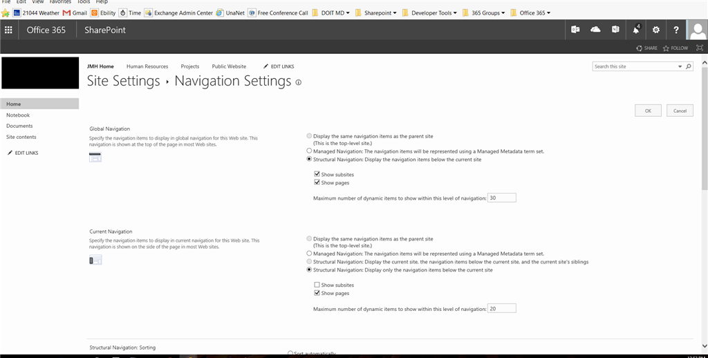 Sharepoint 2013 - Pages will not display under global navigation ...