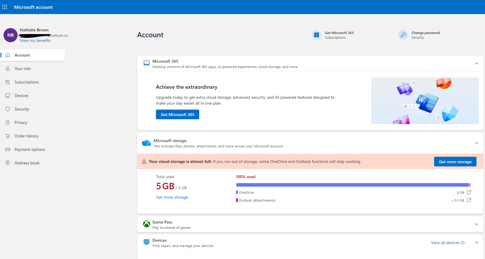 Microsoft Account not recognizing paid subscription - Microsoft Q&A