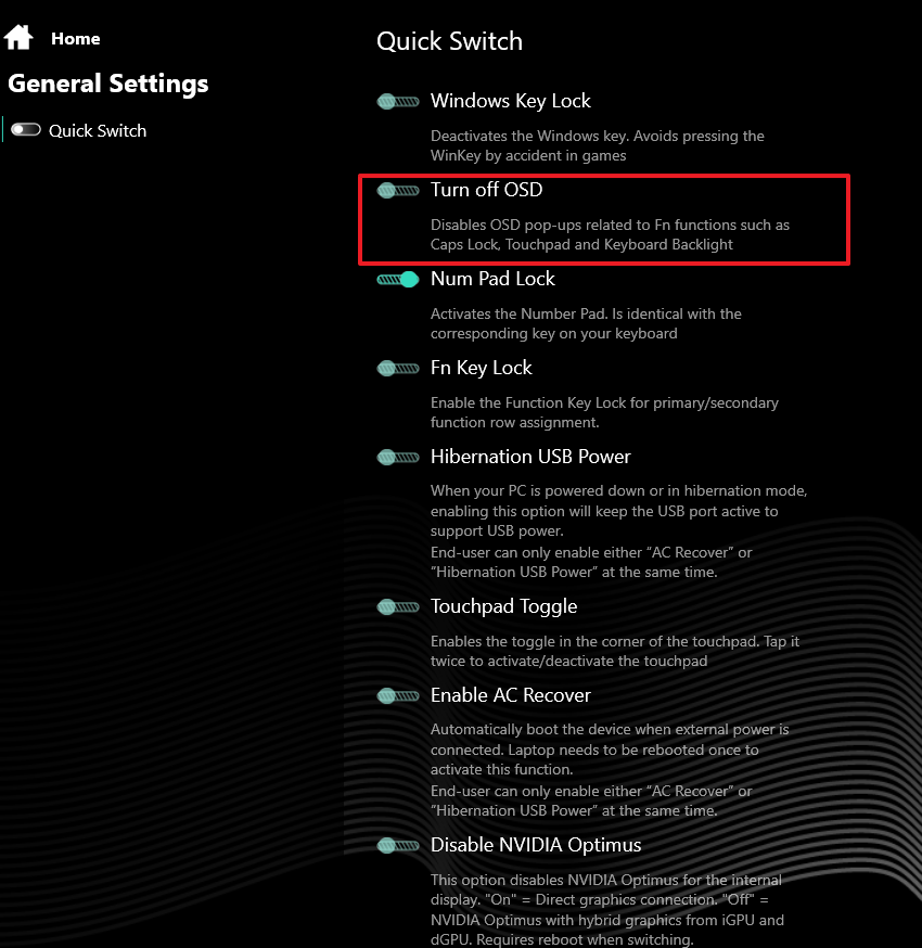 Toggle keys notification - Microsoft Q&A