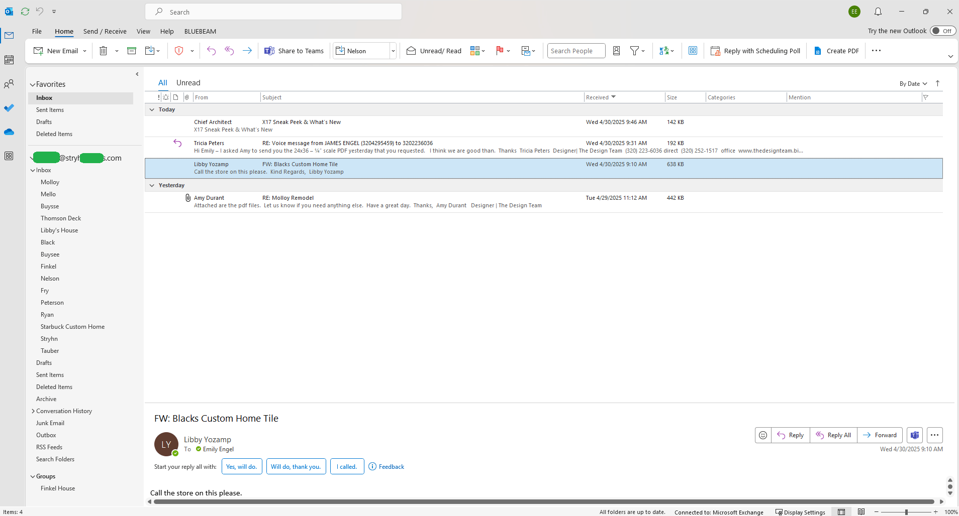 Email Layout Changed - Microsoft Q&A