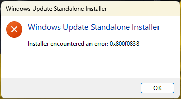 KB50500094 install error 0x80070005 fails to install windows update ...