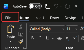 In FILE menu, where is INFO? - Microsoft Q&A