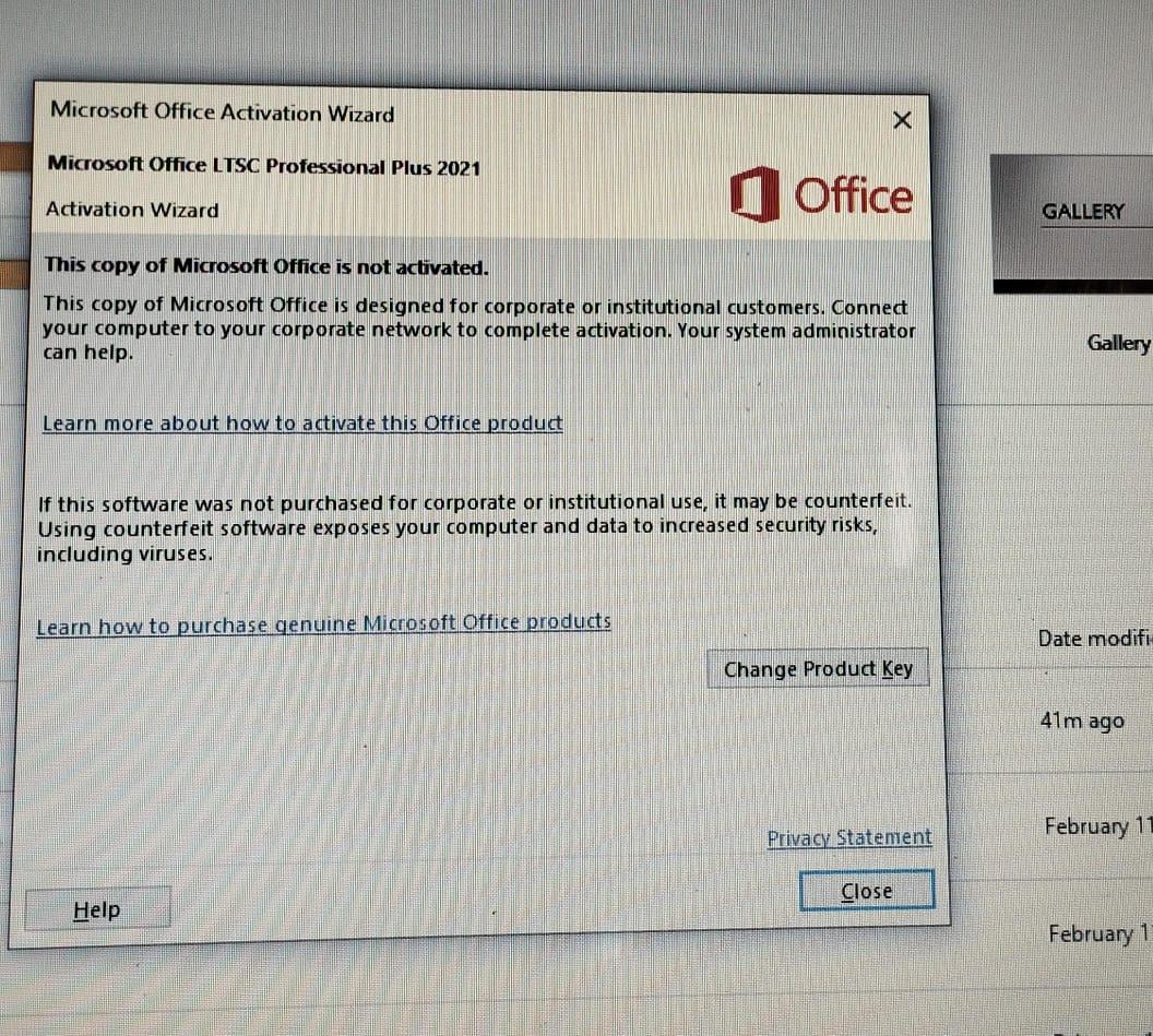 s secondhand PC.NoIt iw I cant use any microsoft applications.It is ...