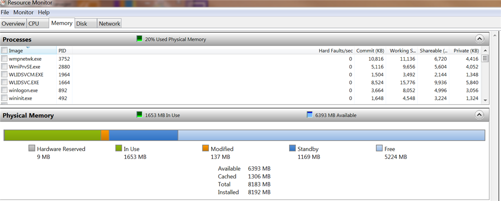 Error message: To restore enough memory for programs to work correctly ...
