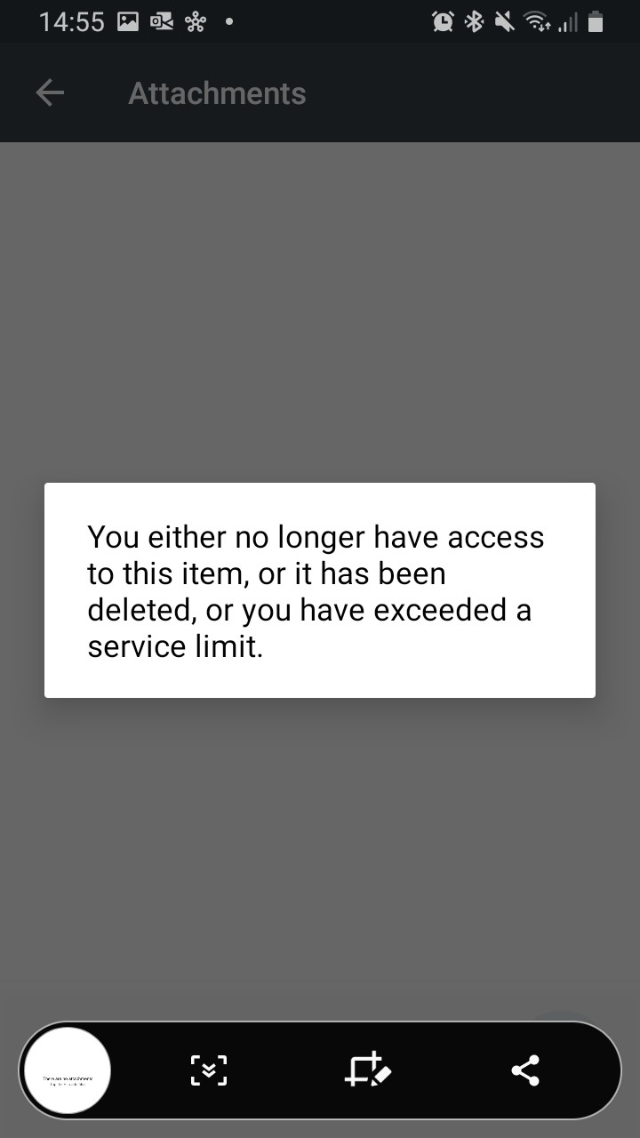 Cannot attach a photo to a task in MS Planner on mobile device ...