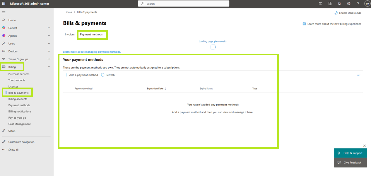 I want to change the banking information for payment.How do I change ...