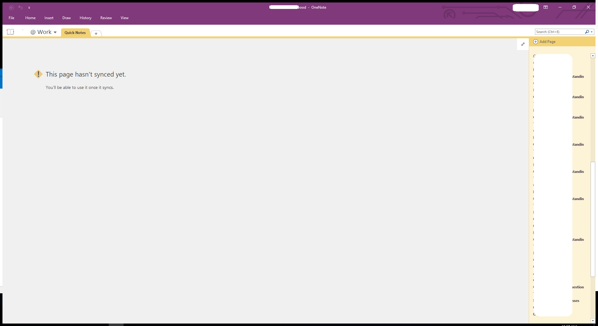 Repeating Pages in OneNote - Microsoft Q&A