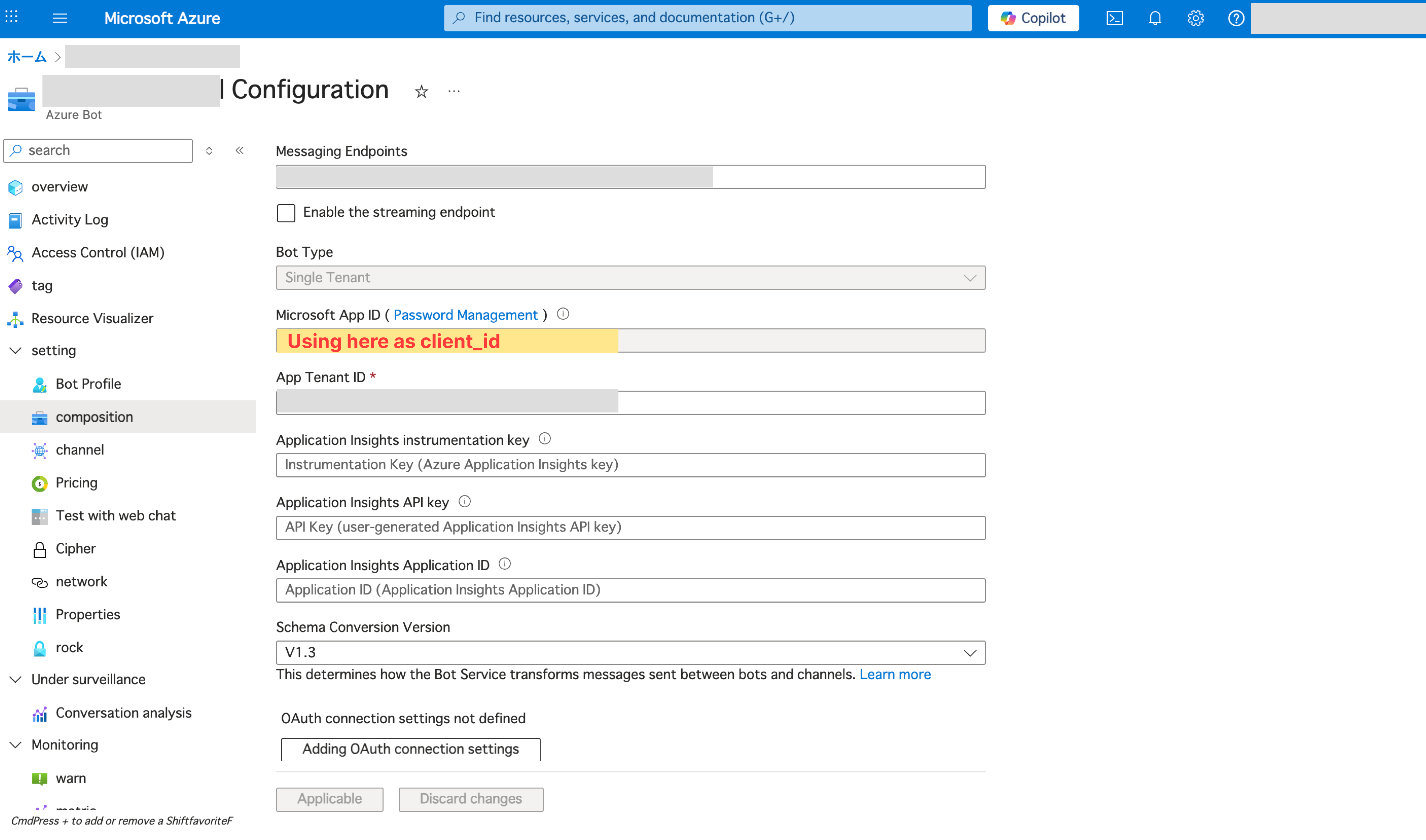 Graph API call getting content of callRecording with ...