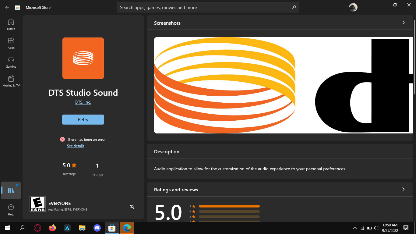 My DTS studio sound is gone - Microsoft Q&A