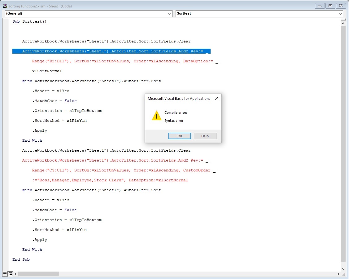How to Auto Sorting in a column provided rows in Excel ? - Microsoft Q&A