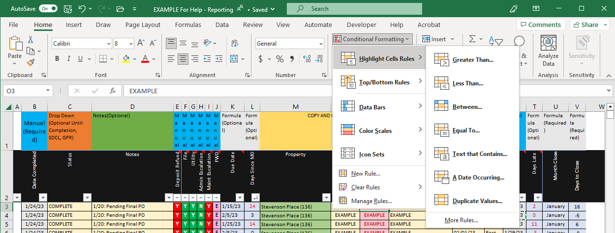 How to change cell colour according to time from current date on excel ...