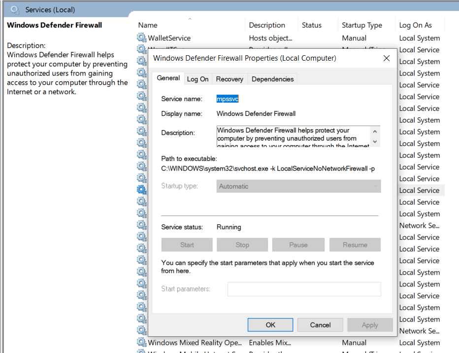 How to fix Microsoft Virus Protection and Microsoft Firewall ...
