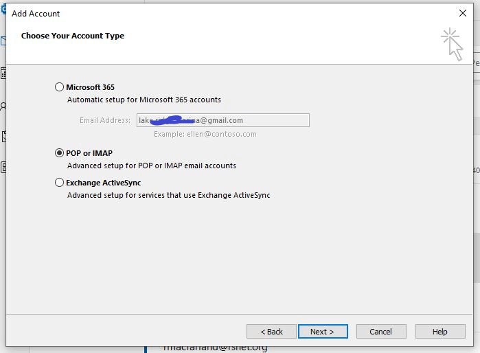 HELP!! - Outlook Gives Error When Adding a Gmail Email Account ...