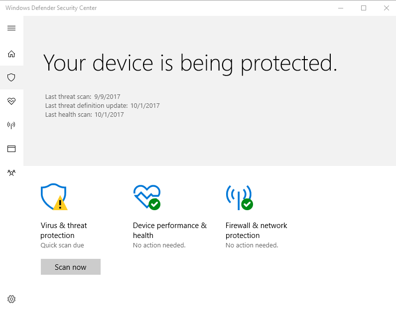 Daily Alert about Virus & Threat Protection. - Microsoft Q&A